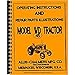 New Tractor Operators Manual Fits Allis Chalmers WD45 Tractor
