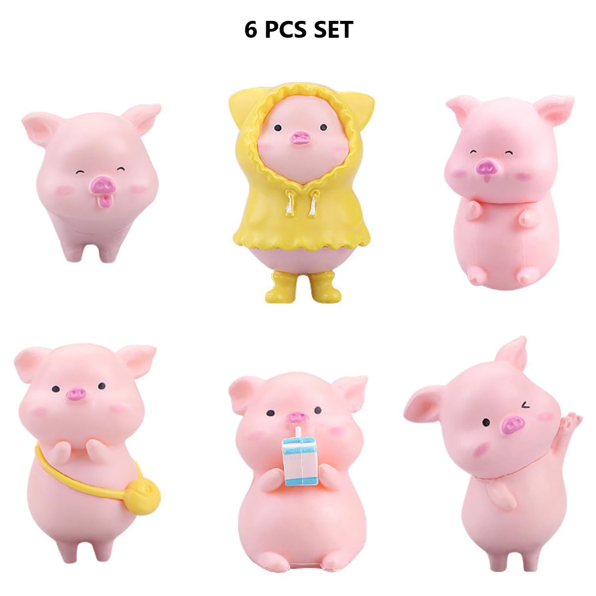 KARLOR Mini Pig Figures Decoration - Image 2