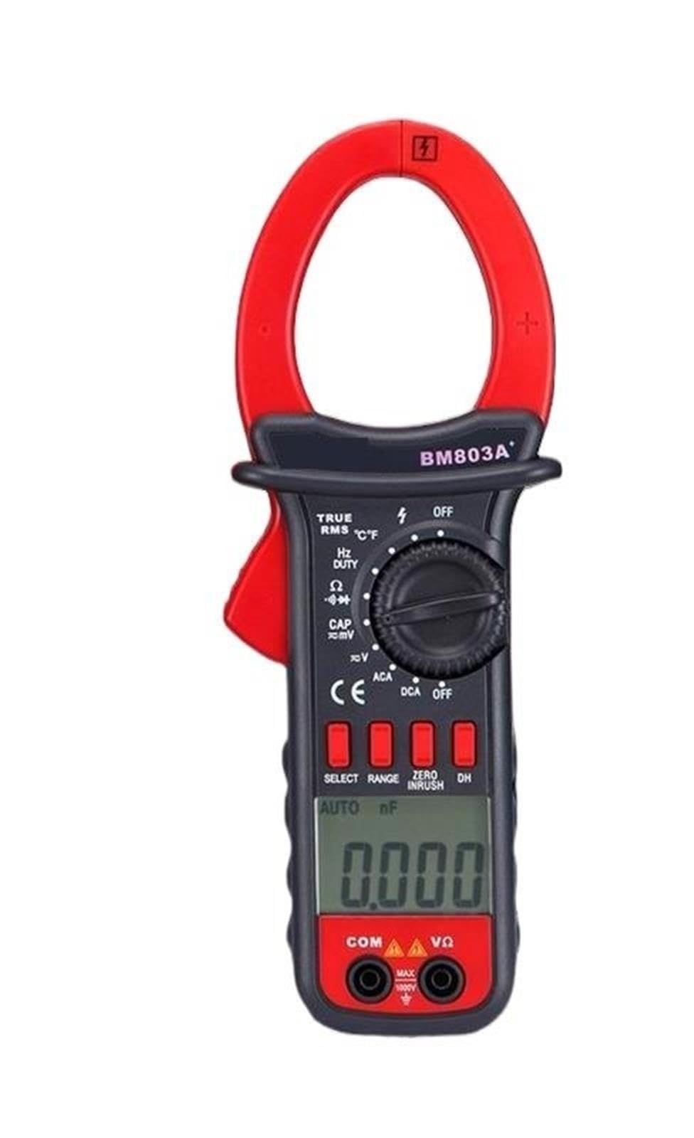 BM803A+ Cyfrowy miernik cęgowy Multimetr 1000A Łatwe do odczytania