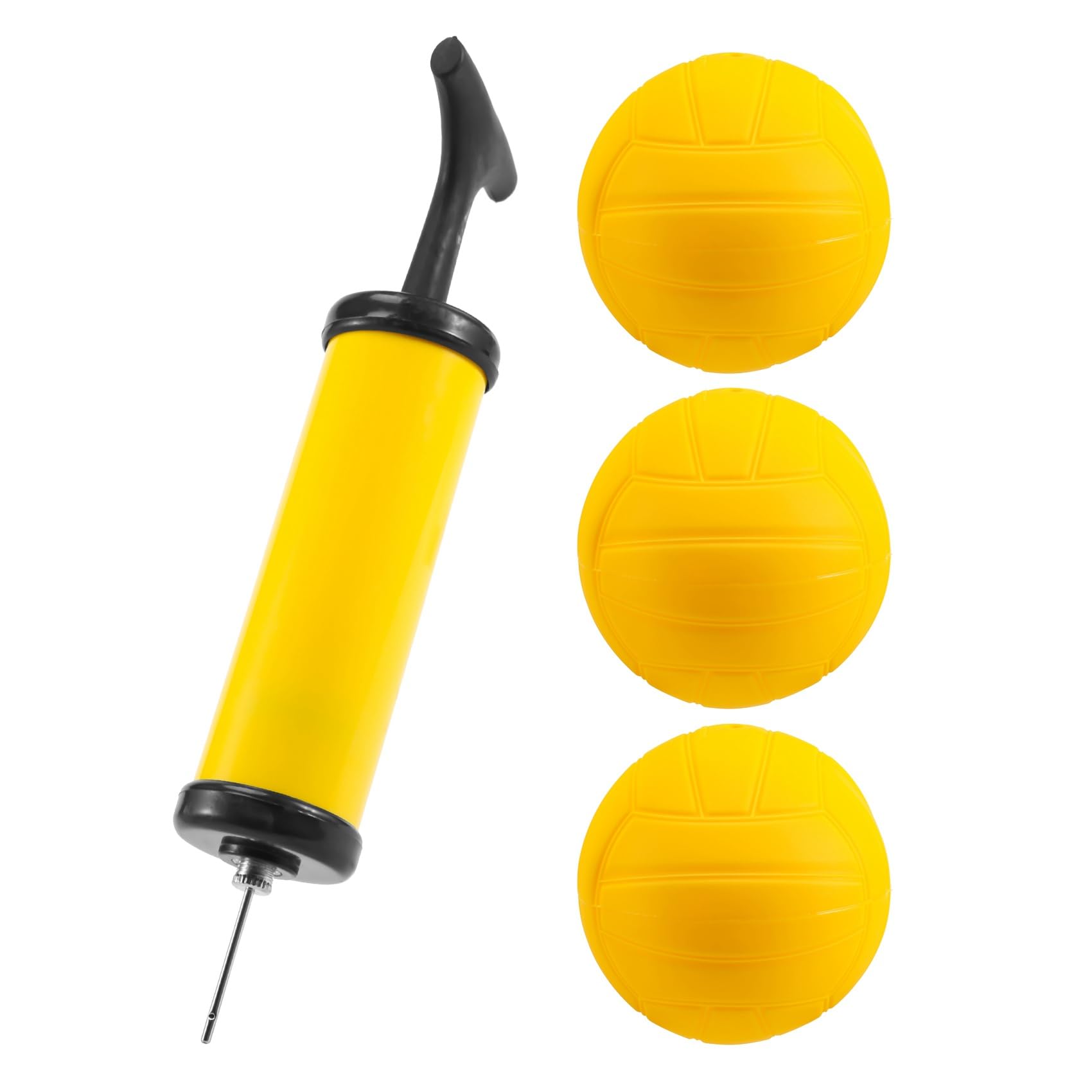 Roundnet Spiel Ball Austauschbare Wettkampf BäLle Mini Volleyball 9 Pack mit Pumpe