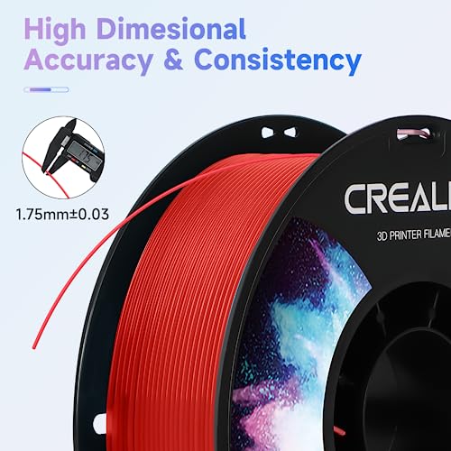 Image of Official Creality TPU Filament, Flexible 3D Printer Filament 1.75mm, 95A Shore High Hardness & Resilience, Dimensional Accuracy + /- 0.03 mm for Most FDM 3D Printers