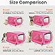 Beatrice Home Fashions Tragbare, zusammenklappbare Hundehütte für Katzen und Hunde, 82,5 cm L x 49,5 cm B x 49,5 cm H, Fuchsia