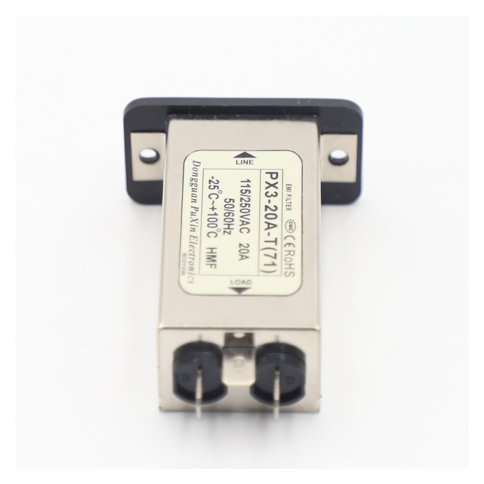 Filtre d'alimentation PX3-20A-T haute puissance prise simple 220VAC20A
