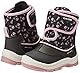 Geox Baby Mädchen B Flanfil Girl B Abx Stiefeletten,21 EU,Black Dk Pink