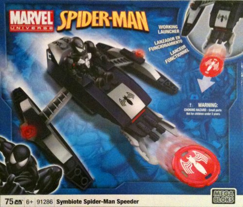 Marvel 91286 Symbiote Spider-Man Speeder - 75 pcs
