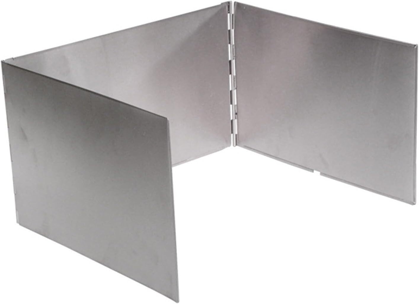 VUIKLCty Stainless Steel Folding Foldable Gas Outdoor Camping Stove Windscreen