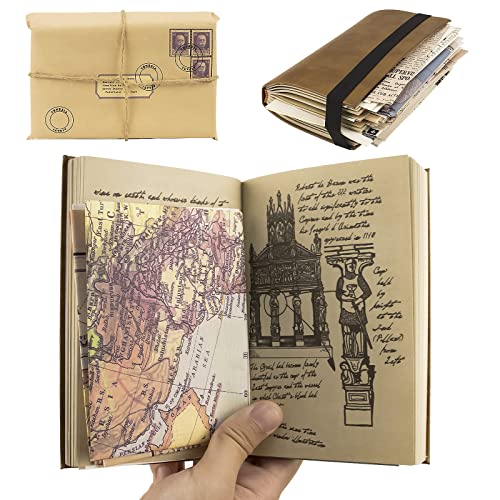 Bzuiawi Grail Diary Indiana Journal, Indiana Grail Diary Journal, Indiana Holy Grail Diary Props...