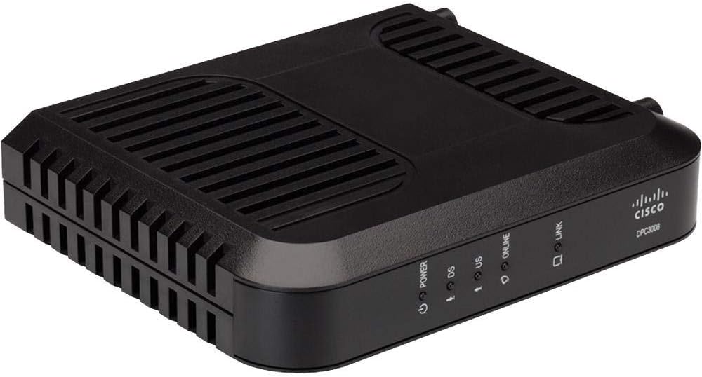 Cisco DPC3008 (Comcast, TWC, Cox Version) DOCSIS 3.0 Cable Modem (Renewed)