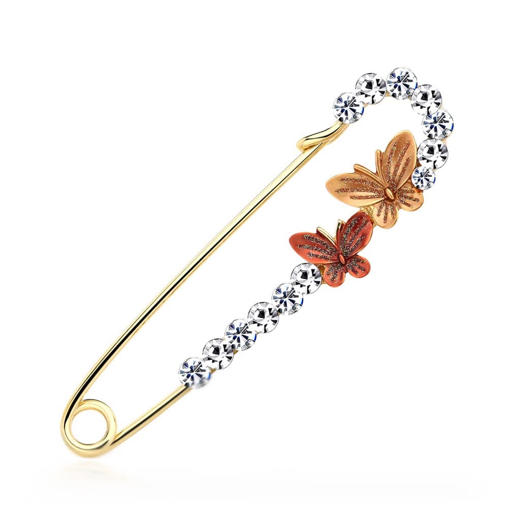 Broche Dulce, Broche con Lazo, alfiler Grande, Hebilla para Bufanda para Mujer, alfiler, Accesorios de Ropa