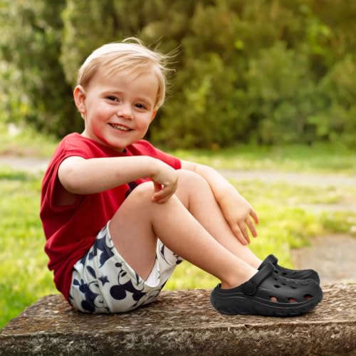 Image of AOVOG Kid Girls Boys Clogs Toddler Garden Shoes Slip On Shower Slide Sandals Beach Water Shoes