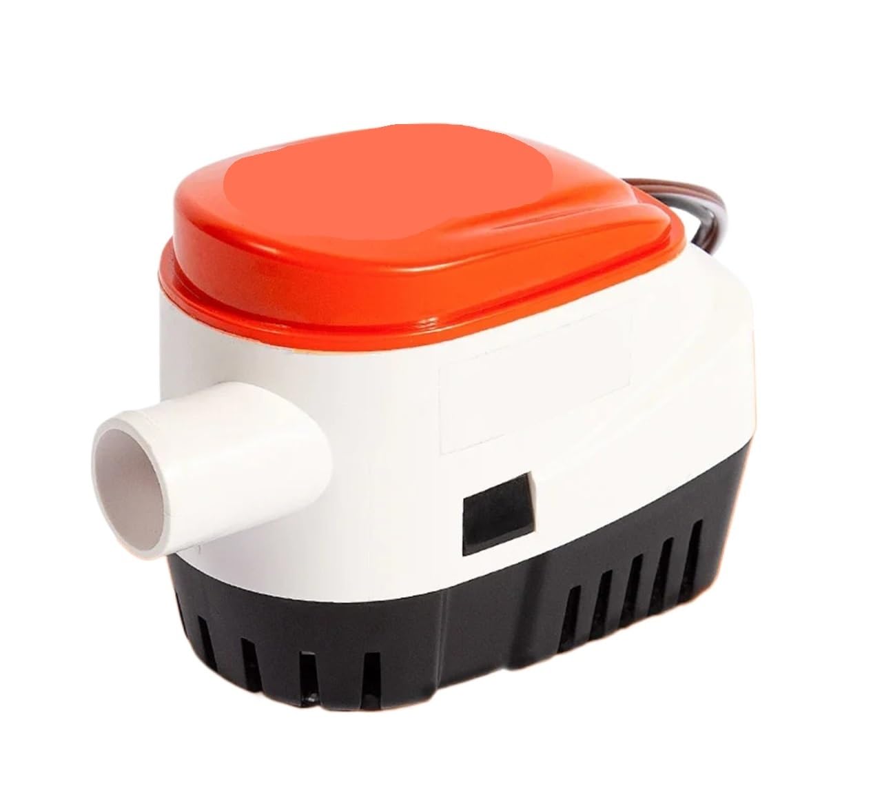 1100GPH Automatic Bilge Pump, 12V DC Submersible Boat Water Pump with Built-in Float Switch, High Flow Marine Drain Pump for Yacht Fishing Boat Pontoon