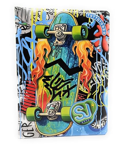 TheCartoonWorld DIARIO AGENDA SCUOLA datato 2025/2026 SEVEN SJ GANG WONDROUS BOY (Skate)