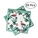 Produktbild BESTOYARD 20 stücke Exklusive Design Gedruckt Serviette Sommer Flamingo Thema Papier Tissue Cartoon Papiertuch für Geburtstag Party Hochzeit Festival