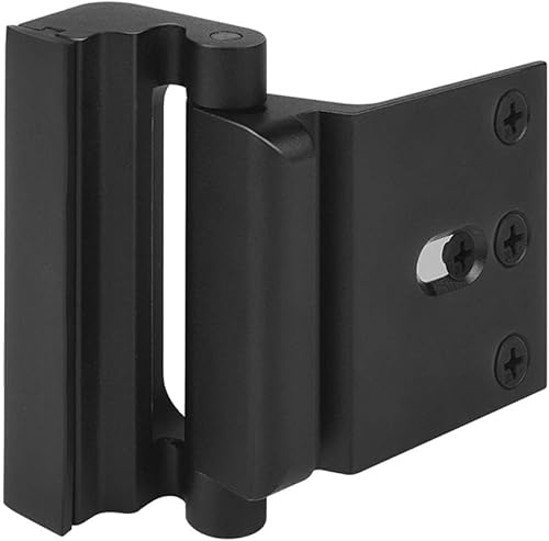 Cerradura de refuerzo de puerta seguridad para el hogar, cerraduras de puerta delantera para seguridad de niños, a prueba de niños, cerradura de