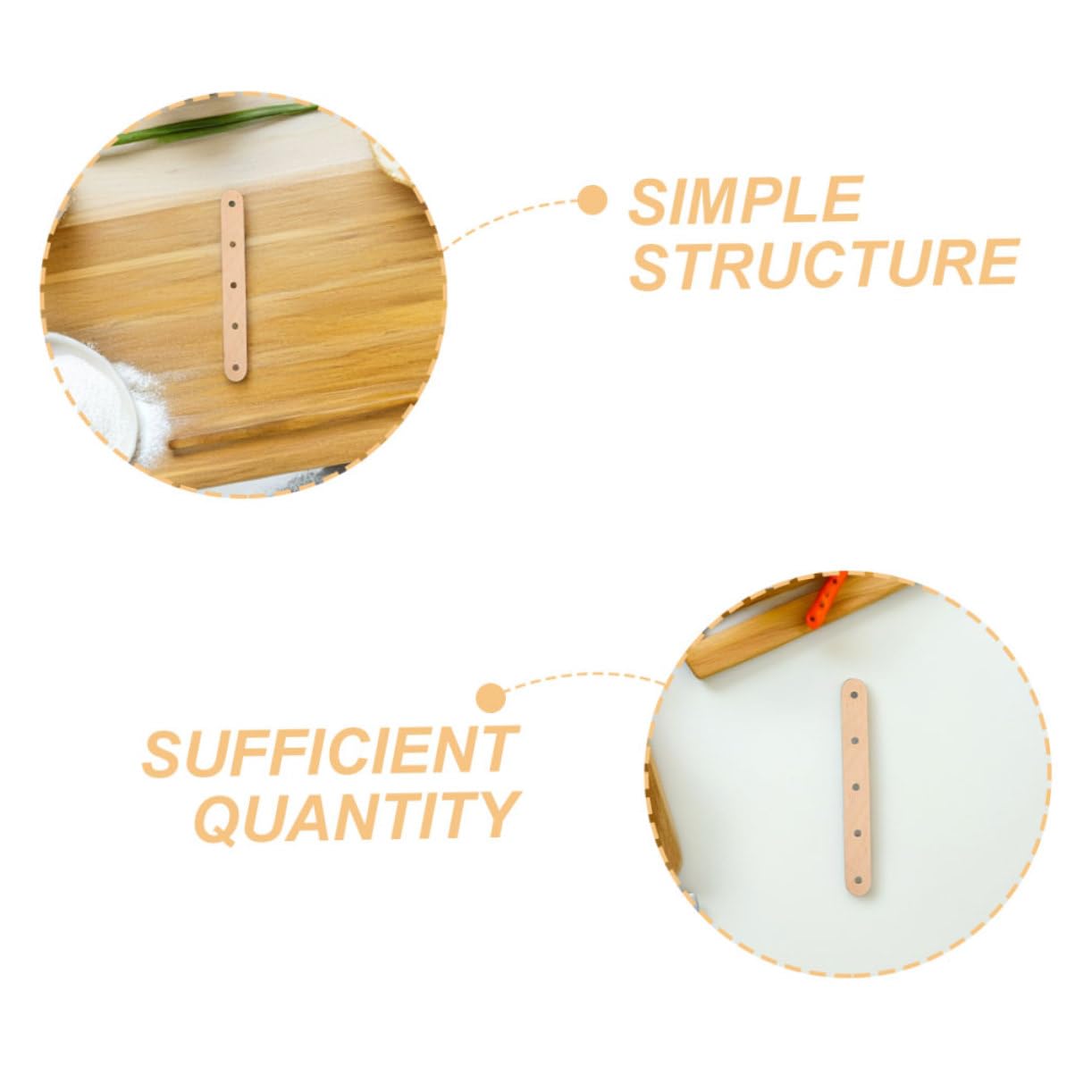 SEWACC 2 Ensembles Bâtons Avec Trous Pour Bâtonnets À Glace Pour Projets Diy Matériel De Modélisme Et Artisanat Polyvalent Pour Adultes 150 Pièces * 2