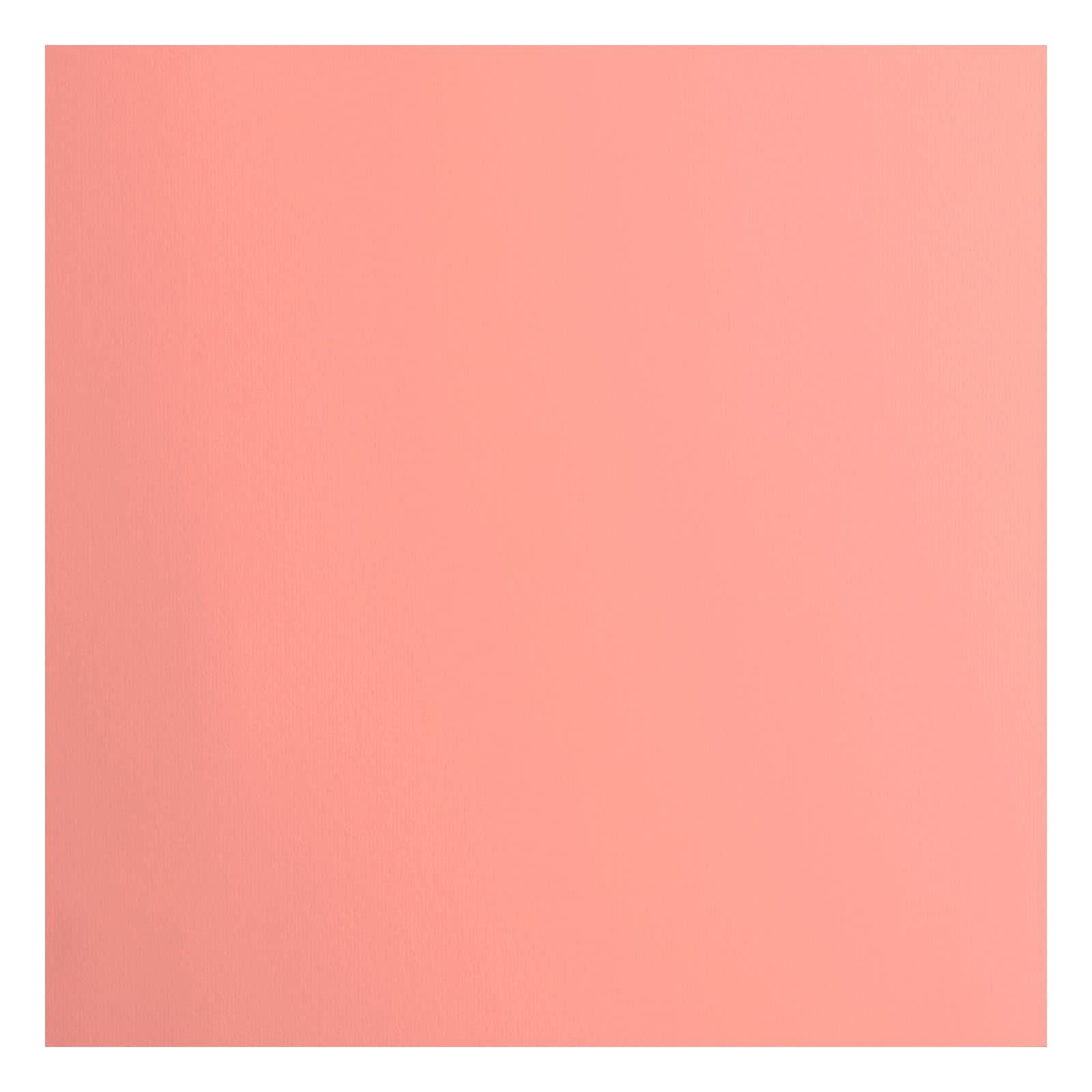 Florence Cardstock Smooth, Coloured Card Making Supplies 12 x 12 inch, Pink, 20 Sheets