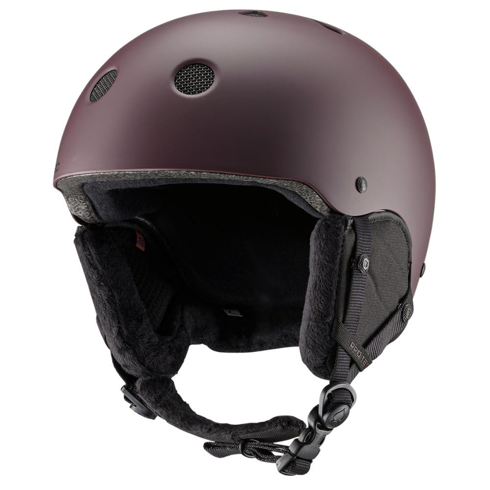Pro-Tec Klasyczny, certyfikowany kask śnieżny, idealny do jazdy na snowboardzie i narciarstwie. Certyfikowany również do jazdy na deskorolce i jazdy na rowerze - średni - matowy port
