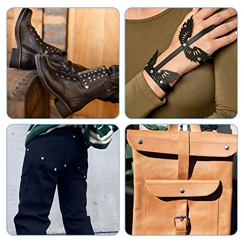 Tlkkue 240 Sets Rivets For Leather thumb #6