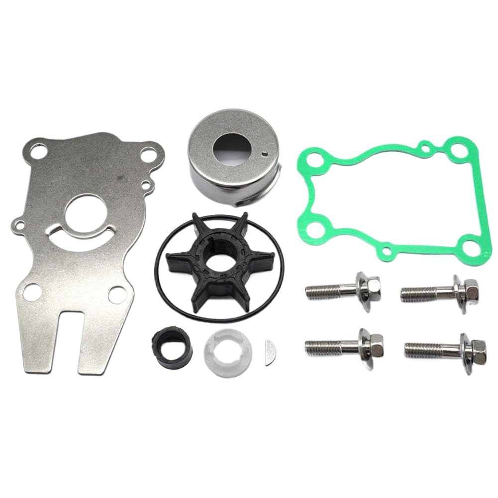 Kit de reparación de bomba de agua compatible con motores fueraborda de 4 tiempos 30HP F30 y 40HP F40A (2008-2017), sustituye a los números de pieza 6BG-W0078-00, 6BG-W0078-01 y Sierra 18-3490