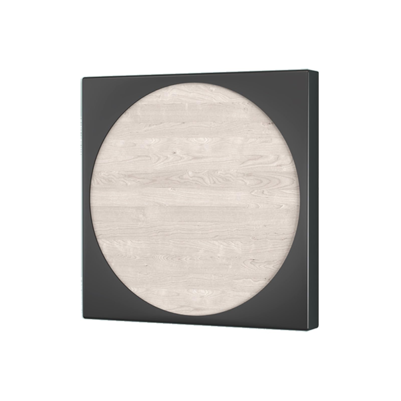 HXFAAFXH Metal Display Stand for Tiles,Wall Mounted Floor Tile Storage Rack,Square Material Display Shelf, Sample Plate Display Stand for Exhibition Halls(Black,30X30X4CM)