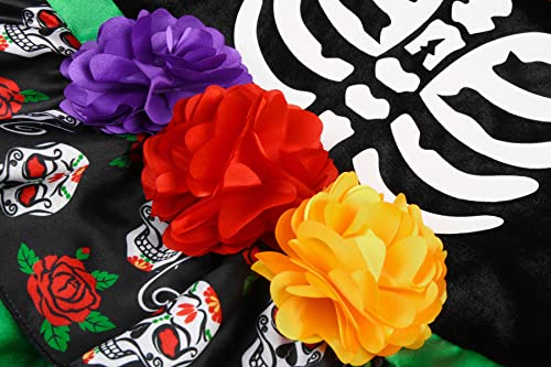 Disfraz Día de los Muertos para Niñas miniatura 3