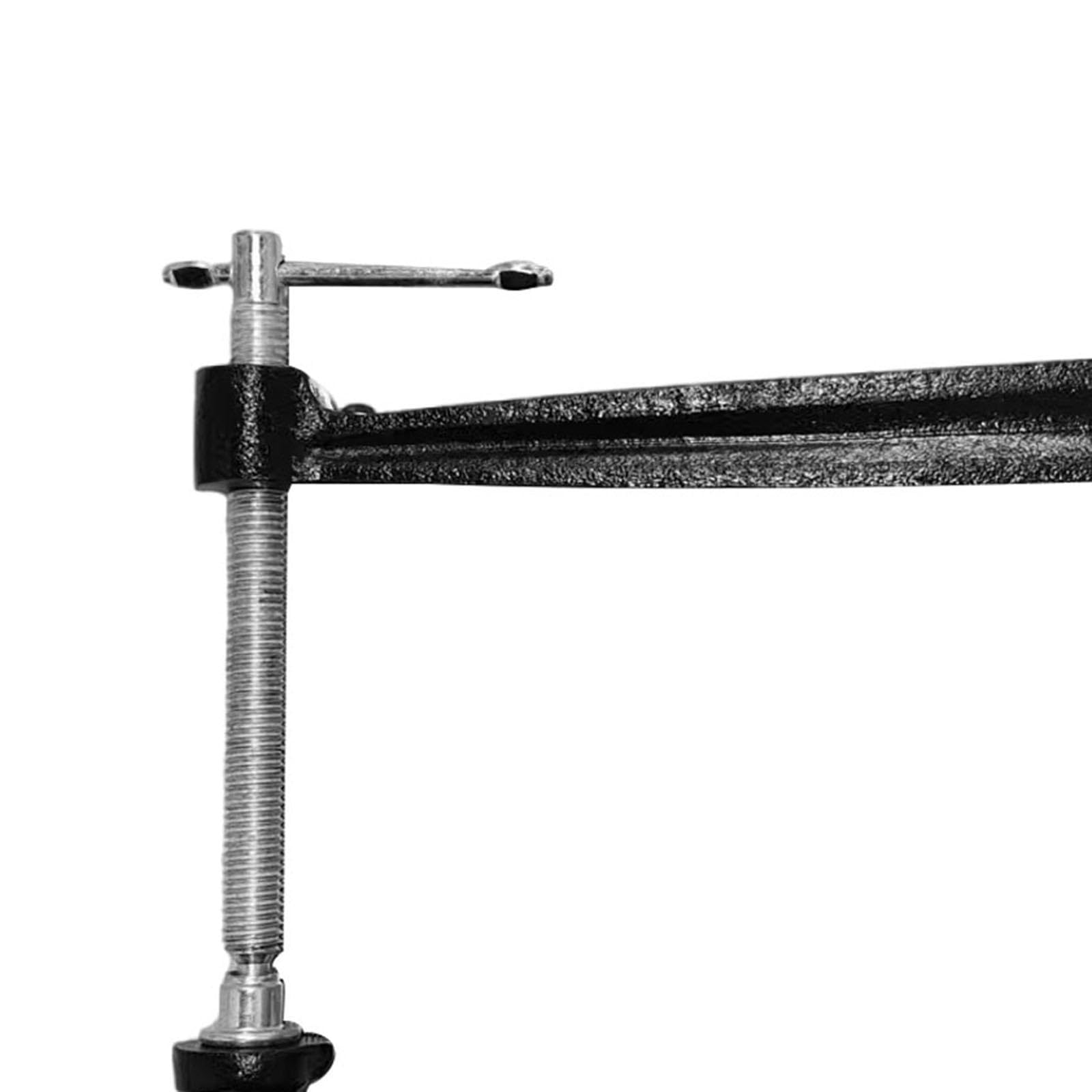 Fenteer Klassische Guitar Bridge Clamp Bridge Reparaturwerkzeug, Metall, schnelles Verschlussszubehör, Guitar Bridge Installation Clamp, mit Zubehör