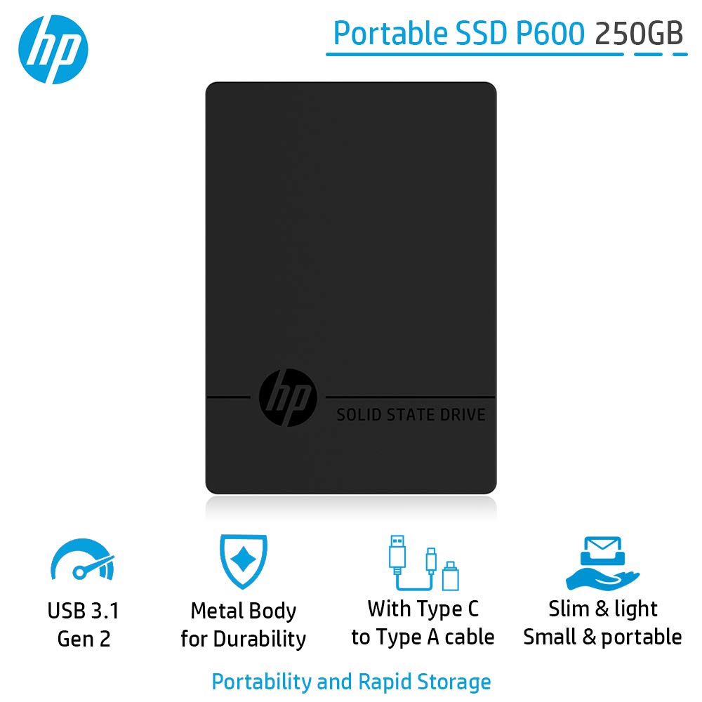 HPPortable SSD P600-250GB