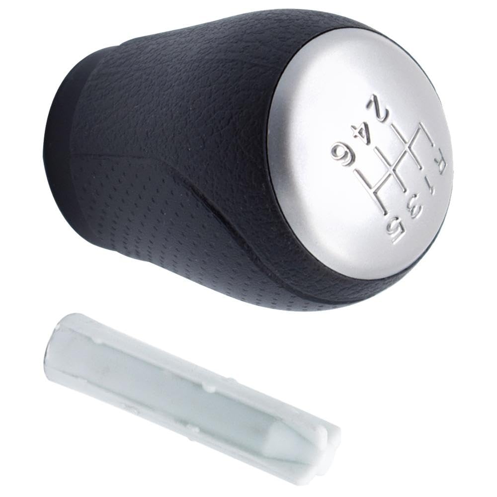 POANBCGY 6 Speed Gear Shift Knob 2006-2013 for Nissan Qashqai J10 Dualis Auto Parts(Handle dapter)