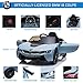 Aosom Licensed BMW I8 Coupe 6V Electric Car, Kids Ride-On Car, Battery Powered Toy with Remote Control Music Horn Lights Suspension for 37-96months Old, Blue