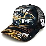 Checkered Flag Sports Kyle Busch 2025 Sublimated Car Mesh Hat Black