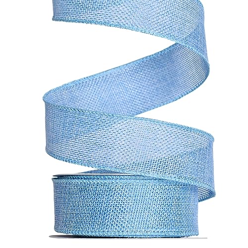 Recopilación de Yute azul los 5 más buscados. 48 Ribest - Cinta de arpillera azul para bebé, 1 1/2 pulgadas, 10 yardas, cinta de yute para decoración, lazos, manualidades, envoltura de regalo, corona, costura