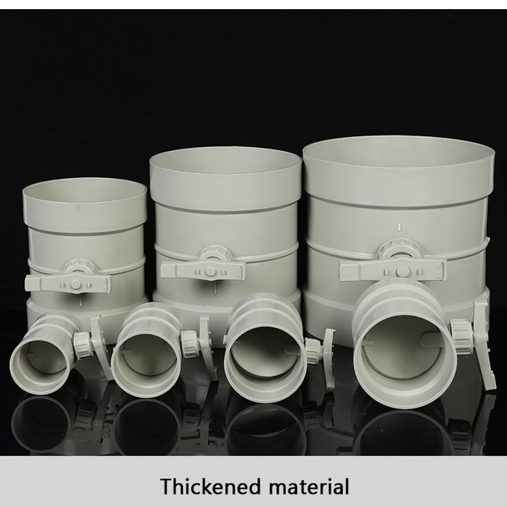 Valvola Controllo Aria Manuale Per HVAC - Diametro 75-200 Mm - Foto 2