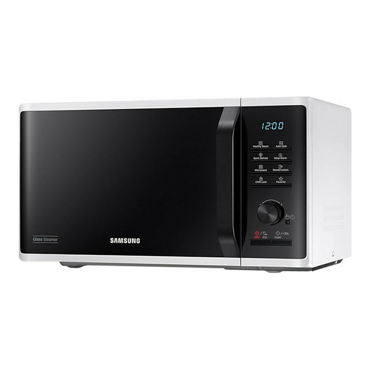 SAMSUNG - Solo microonde 23l / Comando elettronico + pulsante / Funzione Keep warm / Quick Defrost defrost / Steamer