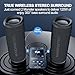 Monster Bluetooth Speaker, Wireless Portable Outdoor Bluetooth Speakers, 60W True Wireless Stereo IPX8 Waterproof, Dual PairingBluetooth 5.4 Built-in Mic, Outdoor Speaker