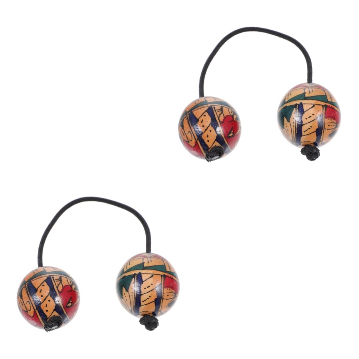 SUPVOX 2 Musicale One Handed Ritmo Strumento Manuale Sabbia Design Ergonomico e Leggero Accessorio per Concerti e Pratica Musicale