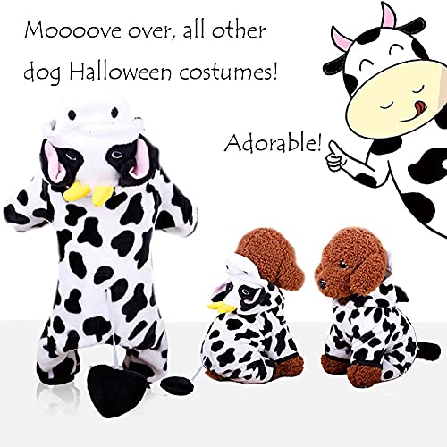 Disfraz de Vaca para Perro Talla XL miniatura 3