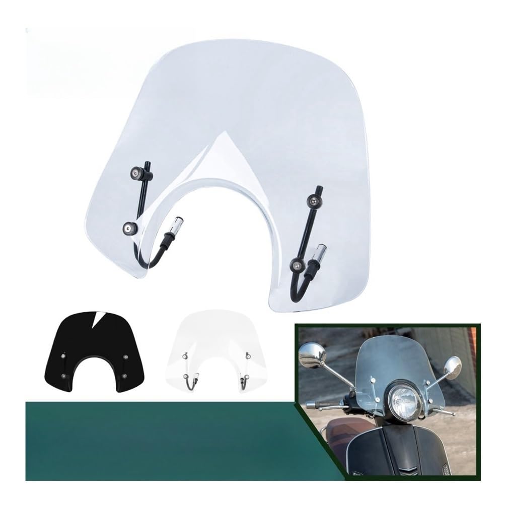 D'écran Déflecteurs Moto Déflecteur De Vent De Moto, Pare-Brise pour LX50 LX125 LX150 GT200 GTS250 GTS300