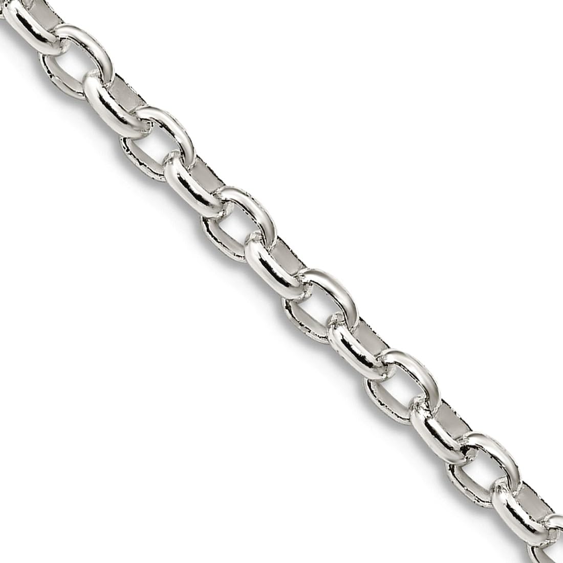 Federring aus 925er Sterlingsilber, 2,75 mm, oval, Geschenk für Mama