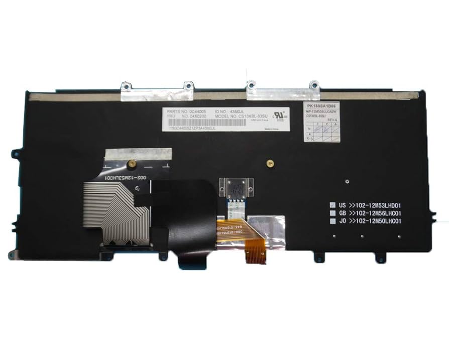 Lenovo - Lenovo Thinkpad X270 usキーボード Amazon | Shiwaki X220 X220T 交換用ラップトップ キーボード US
