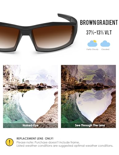 Image of BLAZERBUCK Anti-salt Polarized Replacement Lenses for Oakley Canteen 2006 Sunglass