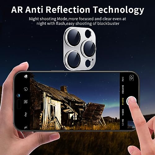 WSKEN for iPhone 15 Pro/iPhone 15 Pro Max Camera Lens Protector - Image 3