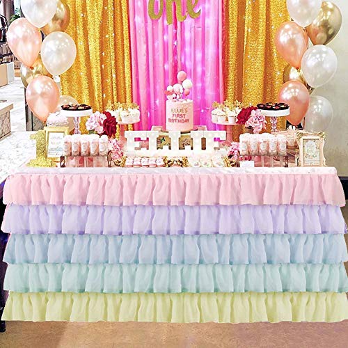 Gonna da tavolo - Gonna da tavolo colorata