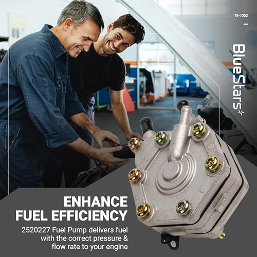 Image of BlueStars 2520227 Fuel Pump - Polaris Sportsman 325 400 500 600 700 Magnum 325 330 500 2X4 4X4 Outlaw 450 500 525 Trail Blazer 330 Trail Boss 330 Scrambler 500 Predator 500 Xpedition 325 425
