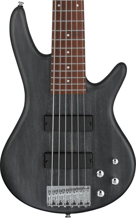 Ibanez Gio GSR206 6-string Electric Bass Guitar – Transparent Gray Flat