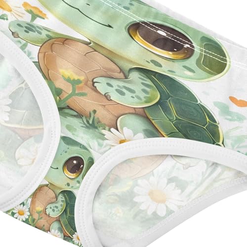 Cute Sea Turtles Daisy Toddler Girls's Underwear 2T 202b89084