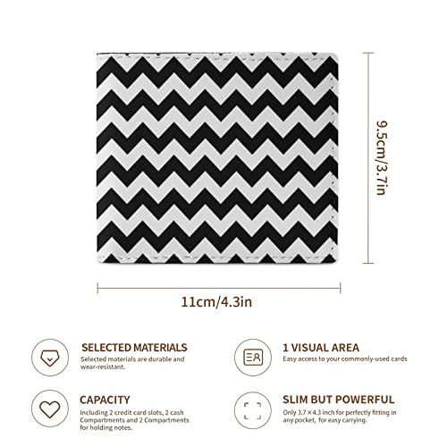 FunnyStar Black Lodge Twin Peaks Slim Bifold Leather Wallet Money Clip Cash Purse With Credit Card Pockets And ID Window For Men3