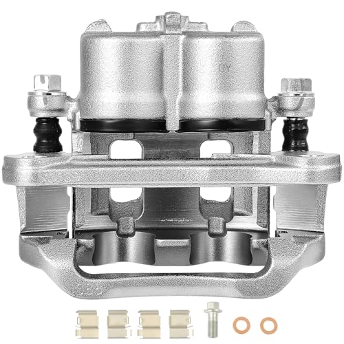 Image of SCITOO 18B5026A Front Left Disc Brake Caliper w /Bracket Fit For Ford For Edge 2007-2010,For Lincoln For MKX 2007-2010, Double Pistons