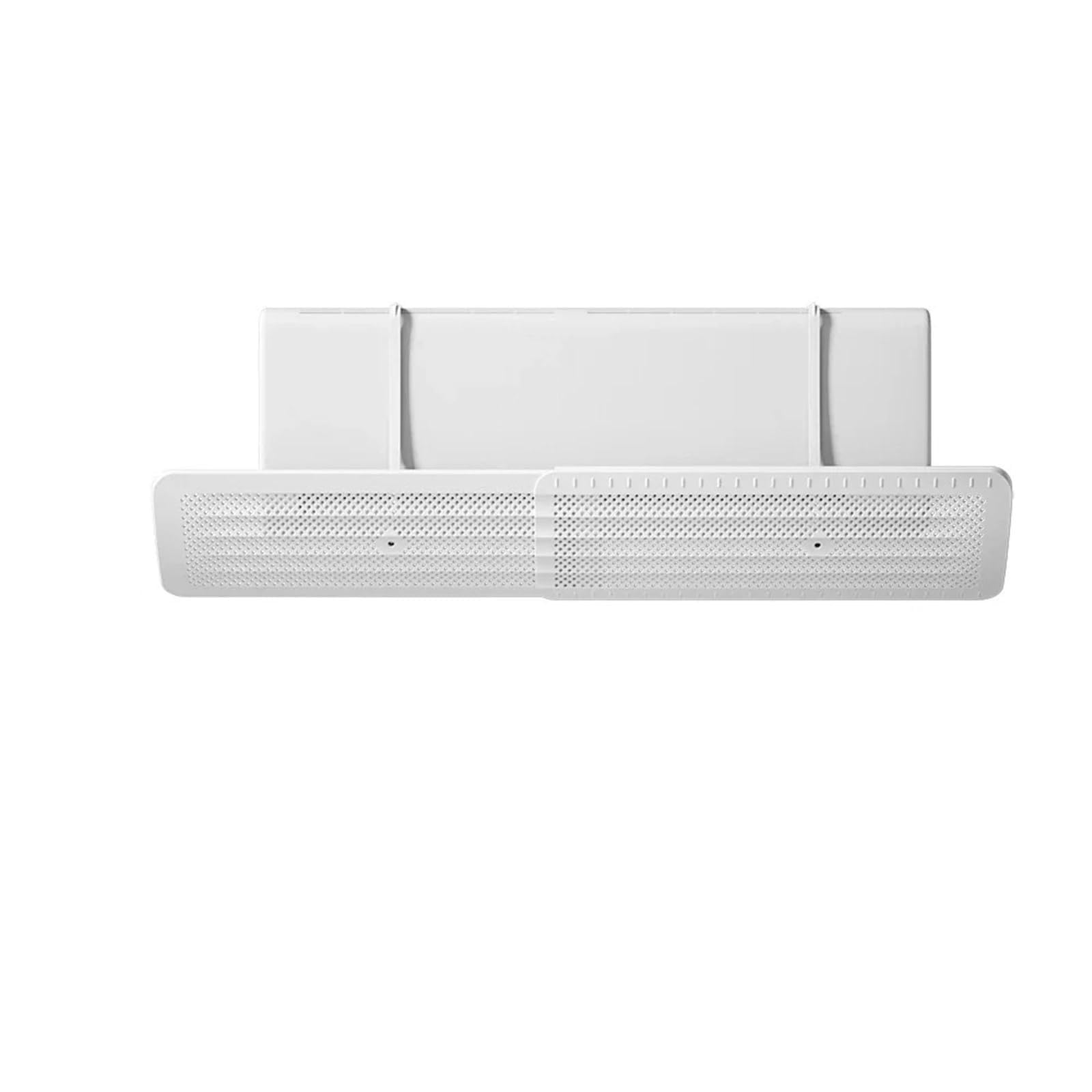 Air Conditioner Deflector Fan Retractable Air Conditioner Wind Deflector Anti-Direct Blowing Air Outlet Baffle Cold Air Deflector Friendly Air Deflectors(WHITE-2pieces)