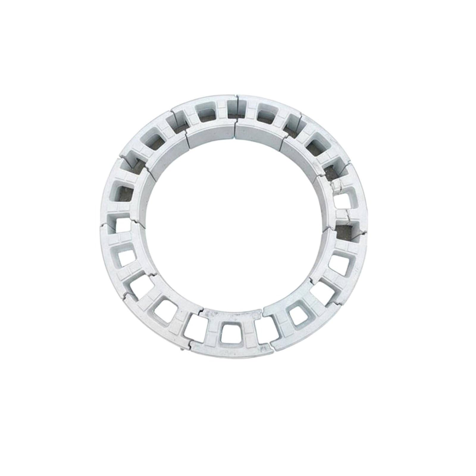 predolo Stampo Rotondo per Pozzetto D'ispezione Durevole Cassaforma in Plastica per Pozzi Ispezione Resistente Alle Intemperie per Aziende Edili, 110CM