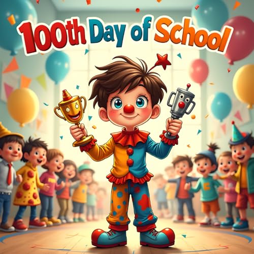 Happy 100th Days of School book for kids: Sami’s Funny Outfit Contest a A Story book of school